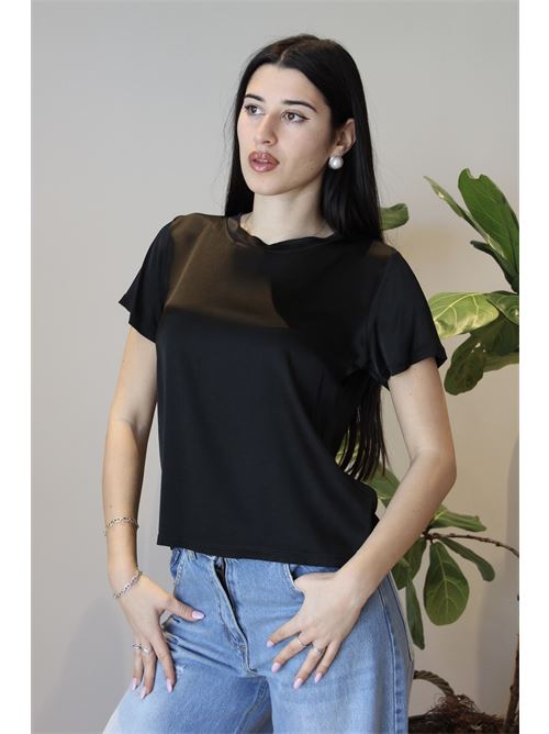 T-shirt m/corta satintata DIECI MINUTI | FA705B3